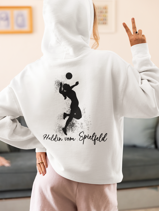 Heldin vom Spielfeld Hoodie