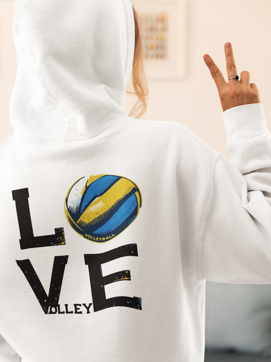 Volleyball Love Hoodie
