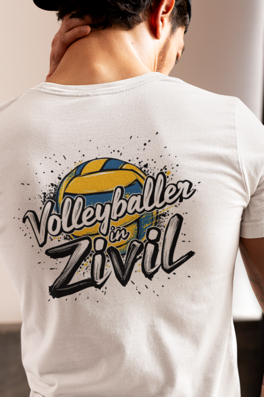 Volleyballer in Zivil Shirt