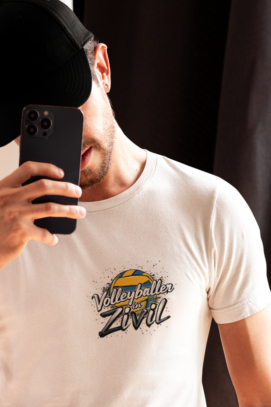 Volleyballer in Zivil small logo Shirt