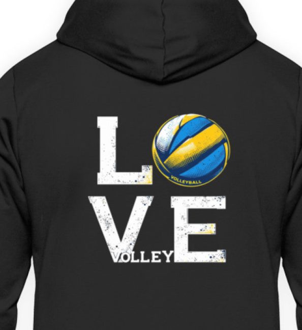 Volleyball Love Hoodie
