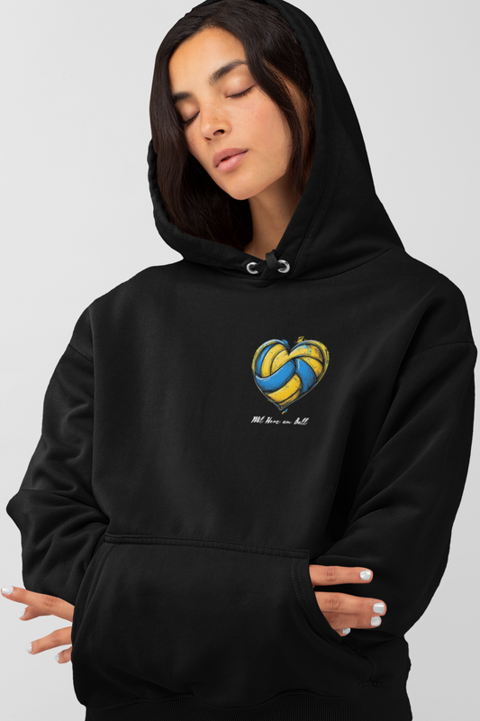 Mit Herz am Ball Hoodie