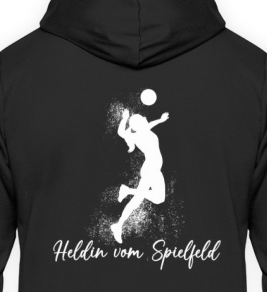 Heldin vom Spielfeld Hoodie