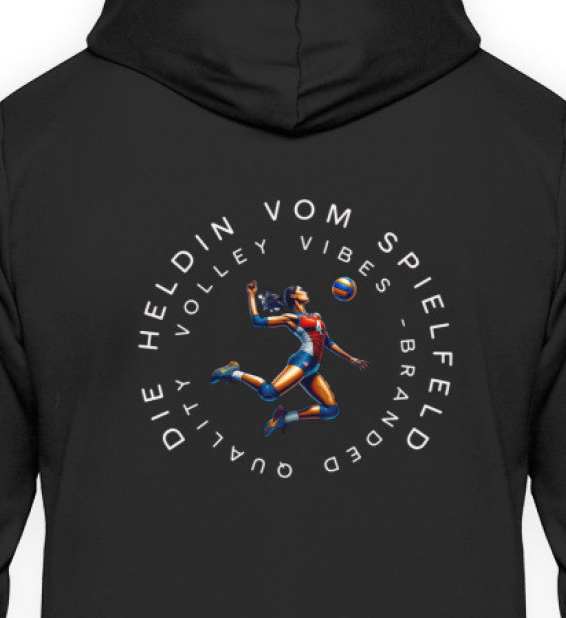 Heldin vom Spielfeld Hoodie bunt