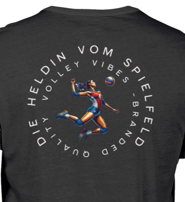 Heldin vom Spielfeld Shirt bunt