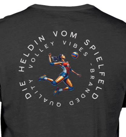 Heldin vom Spielfeld Shirt bunt