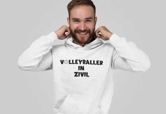 Volleyballer in Zivil Hoodie
