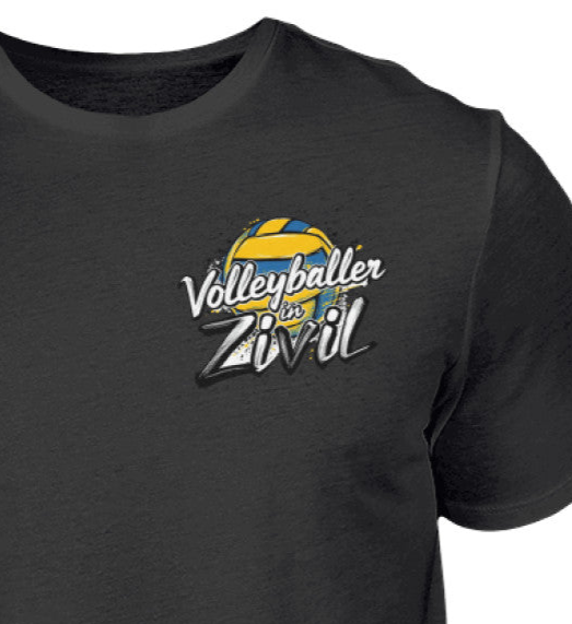 Volleyballer in Zivil small logo Shirt