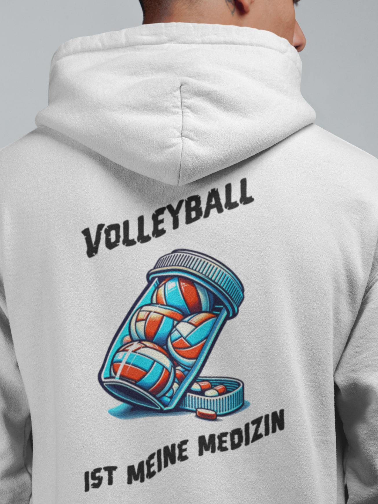 Volleyball ist meine Medizin Hoodie