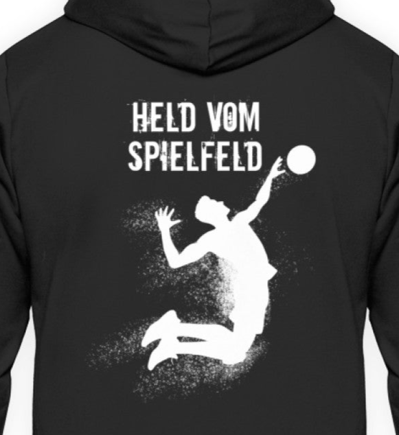 Held vom Spielfeld Hoodie