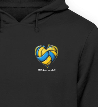 Mit Herz am Ball Hoodie
