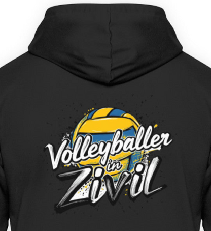 Volleyballer in Zivil  Hoodie
